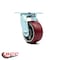 Service Caster 4 Inch Poly on Aluminum Wheel Swivel Caster with Roller Bearing SCC-30CS420-PAR - alternate 3